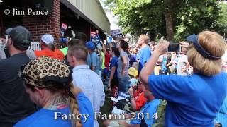 preview picture of video 'Unbridled Enthusiasm For Alison Lundergan Grimes At The 2014 Fancy Farm Picnic.'