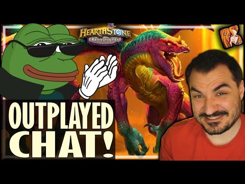 KRIPP OUTPLAYS CHAT (WORLD FIRST?) - Hearthstone Battlegrounds