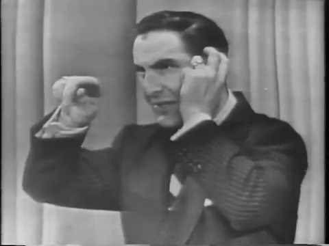 SID CAESAR: Coming Attractions [MONOLOGUE] (YOUR SHOW OF SHOWS - VERY rare sketch)