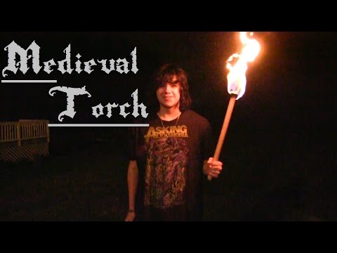 Make a Medieval Torch in Under 5 Minutes