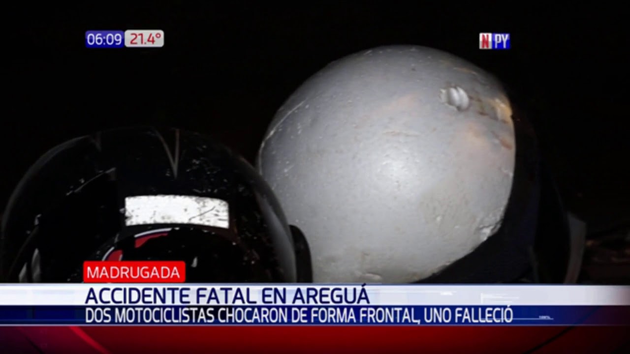 Accidente entre motos deja una persona fallecida