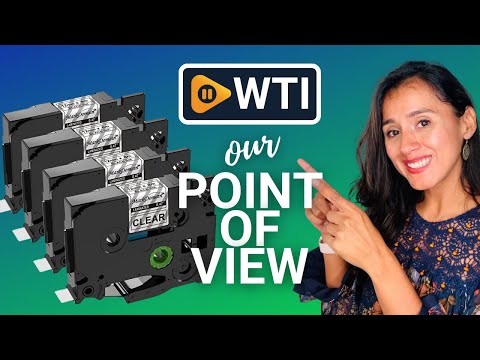 MarkDomain Clear Label Maker Tape - WTI product video review