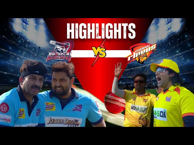 Bhojpuri Dabanggs reply to Chennai Rhinos score in the first innings | CCL Highlights Bhojpuri Dabanggs reply to Chennai Rhinos score in the first innings | CCL Highlights