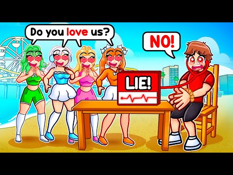 MY CRAZY FAN GIRLS Used A Lie Detector On Me In GTA 5...