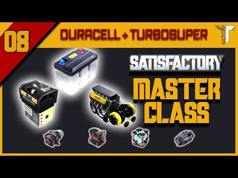 Tschukis Satisfactory MASTER CLASS: 08 - Duracell + TurboSuper (Batterie,Turbomotoren,Supercomputer)