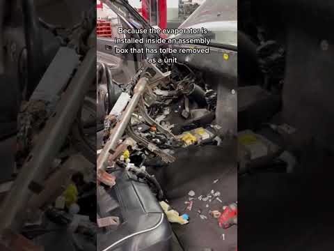 Evaporator replacement on a Toyota Tacoma | Warranty pay | Is it worth it?