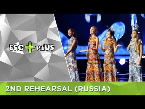 Junior Eurovision 2016 Russia: The Water of Life Project - Water of Life (2nd Rehearsal)