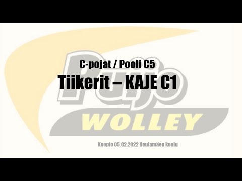 Tiikerit - KAJE C1 05.02.2022