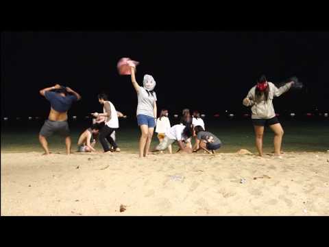 harlem shake on the beach ITNU'53