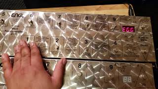 Video thumbnail for Engl z15 and 12 midi footswitches by Chris Tarpley