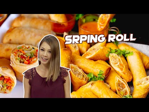 Vietnamese Fried Spring Rolls That Won't Explode When You Cook Them! - Everyday Food With Vanessa