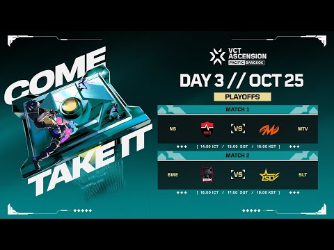 SLT vs BME - VCT ASCENSION Pacific 2025 - Playoffs - Upper Bracket Finals