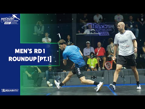 Necker Mauritius Open 2022 - Men's Rd 1 Roundup [Pt.1]