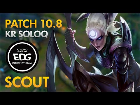 EDward Gaming Scout - Mid Lane: Diana vs Pantheon - KDA 19/0/4