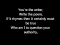 Black Or White - Bleeding in Stereo: Lyrics ...