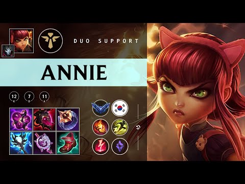 Annie Support vs Leona - KR Diamond Patch 25.23