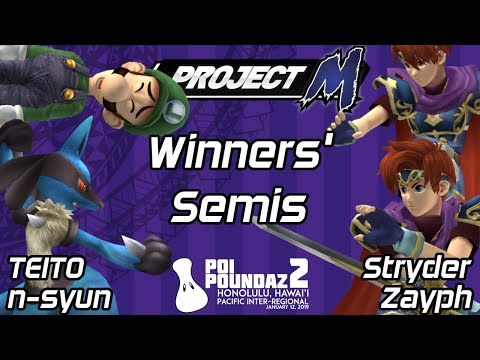 n-syun and TEITO (Red) vs Stryder and Zayph (Green) - Poi Poundaz 2 PM Doubles Winner's Semis