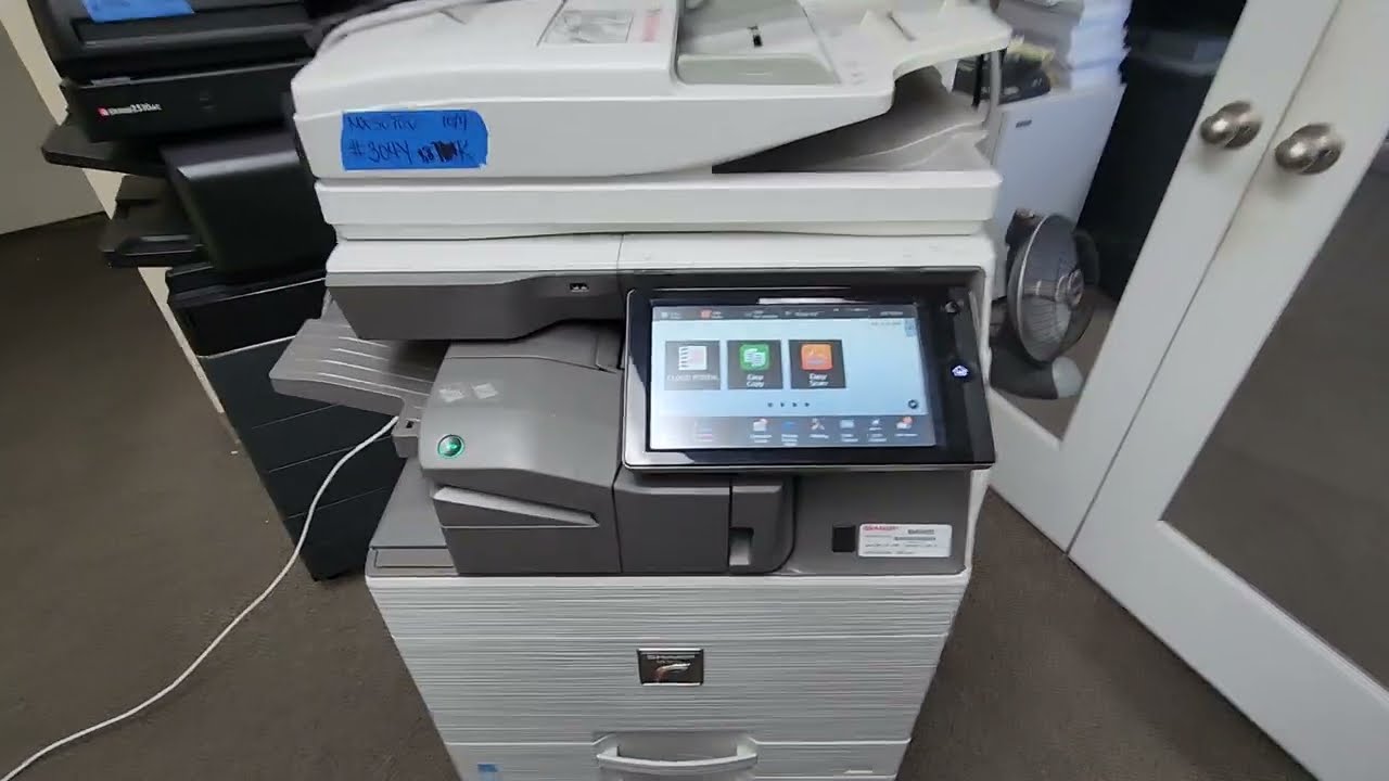 How To Connect Your Sharp Copier To Your Network by Assigning An IP Address