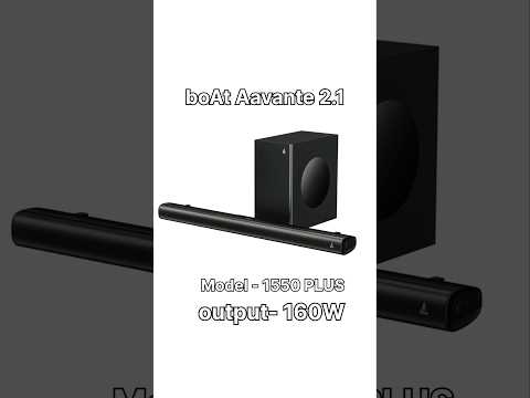 Thumbnail for boAt Aavante 2.1 1550 PLUS #soundreview #information