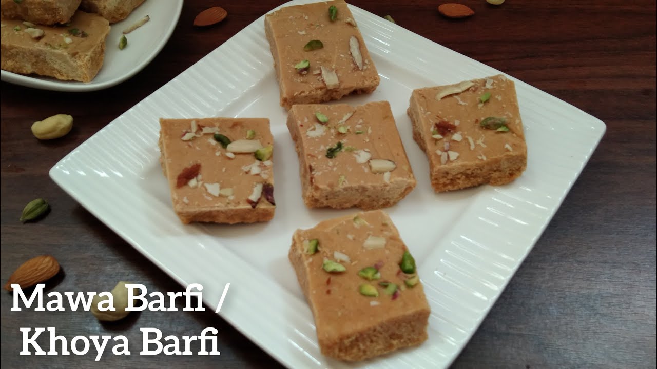 Khoya Barfi Recipe | Mawa Barfi | Barfi Recipe | How to make Barfi | Festival special | Kova Recipe