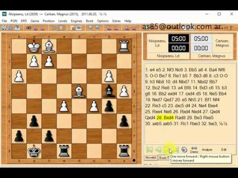 Carlsen Magnus and nisipeanu 2011 06 20 == t583