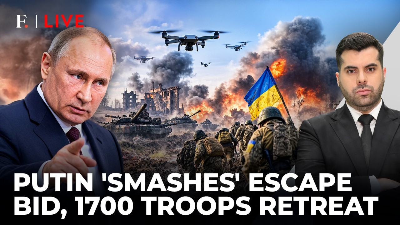Putin 'Crushes' Ukraine Breakout, 1,700 Kyiv Troops Still 'Trapped' | Firstpost Live | 4K