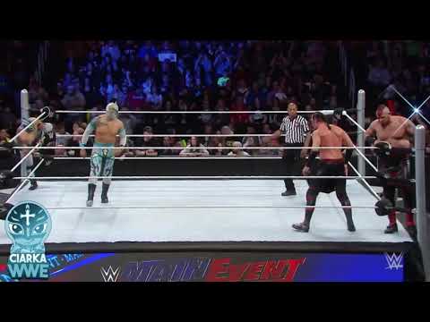 WWE The Lucha Dragons Vs. The Ascension - Main Event April 22, 2015 HD