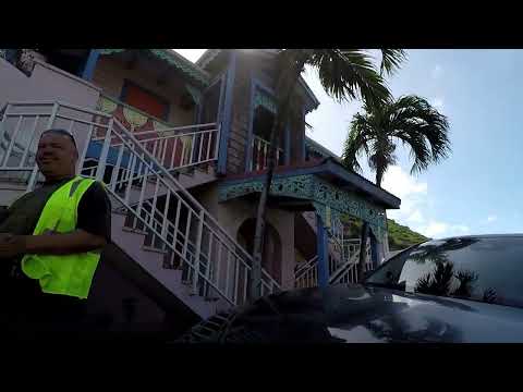 Walking to the St Maarten Immigration Office for Passport Stamps