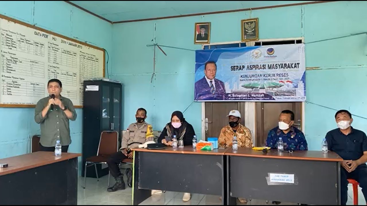 Anggota Komisi IV DPR RI Sulaiman L. Hamzah Kunjungi kampung Waninggap Nanggo