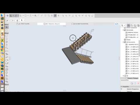 ArchiCAD 21 - tutorial part 27 - new railing tool