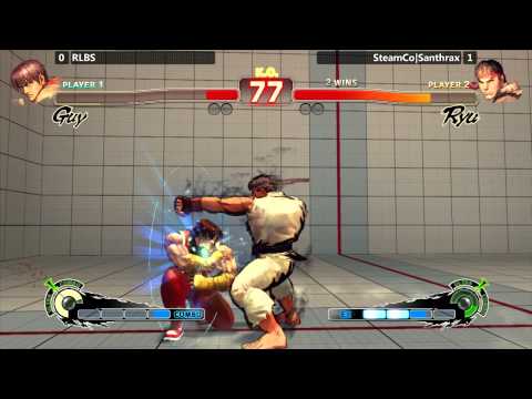 USF4 @ Last Man Standing 2 - PAG RLBS (Guy) vs SteamCo|Santhrax (Ryu) [720p/60fps]