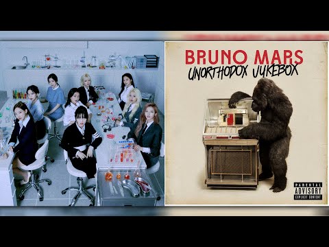 Bruno Mars ft. TWICE - Treasure x Moonlight [mashup]