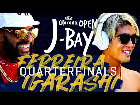 Italo Ferreira vs Kanoa Igarashi | Corona Open J-Bay - Quarterfinals Heat Replay