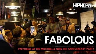Fabolous Performs &quot;We Good&quot; &amp; &quot;Ball Drop&quot; at The Mitchell &amp; Ness 5 Year Anniversary Party