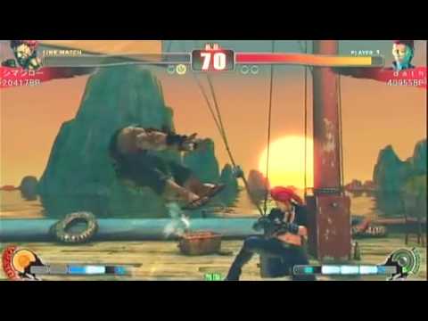 SF4:SPK (Ke),Strawberry-chan (Bi),Shimajiro (Go)  vs 50円 (Fu),Dath (Vi),Makkii (Ab) (Part2)-NSB 12