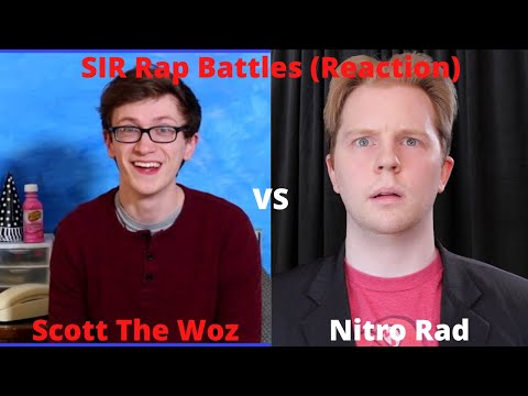 I'M LOVIN HIS FLOW!!!!! Scott The Woz vs Nitro Rad |@SIRRapBattles | Rap Battle |Reaction|