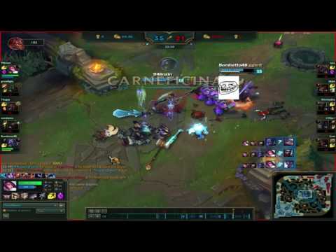 He Stole My Pentakill!! League Of Legend