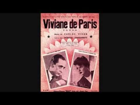 RICARDO TANTURI - ROBERTO VIDELA - VIVIANE DE PARIS - TANGO - 1946