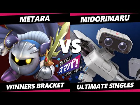 Sumapa 181 - Metara (Meta Knight) Vs. Midorimaru (ROB) Smash Ultimate - SSBU