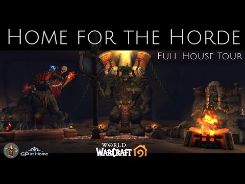 A Monument to the Horde | Honor, Reckoning, and Endurance (WoW Housing Full Tour)