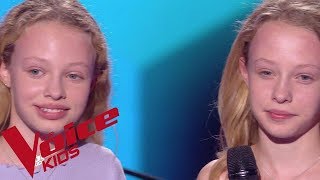 A Great big World Ft. Christina Aguilera - Say Something|Abby &amp; Sarah|The Voice Kids|Blind Audition