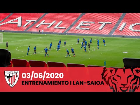 Imagen de portada del video Athletic Club I Training session (06/03/2020)