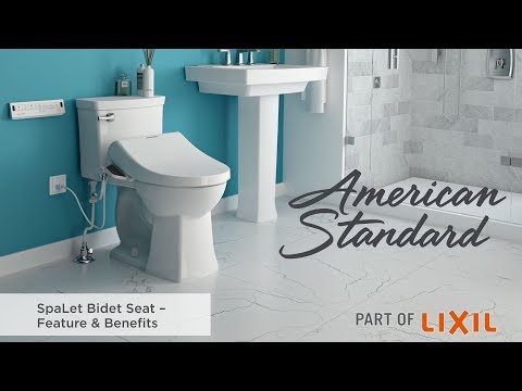Advanced Clean® 1.0 Electric SpaLet® Bidet Seat With Side Panel Operation // WHITE // YouTube Video