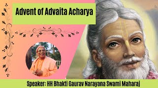 Appearance of Advait Acharya || HH Bhakti Gaurav Narayan Swami Maharaja-||Vrindavan|| 14-02-2016