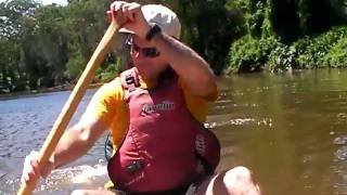 preview picture of video 'Canoe from Lane Cove Boatshed'