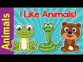 I Like Animals Animals Song For Kids Learn 12 Animal Names ESL For Kids Fun Kids English