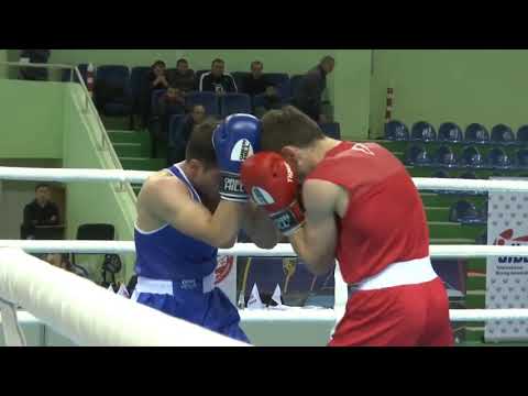 (69kg)Georgian Boxing 14-11-2019 RED Eskherkhan MADIEV Tbilisi VS BLUE Giorgi GOGRITCHIANI  Rustavi.