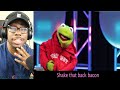 Kermit The Frog Piggy Got Back REATCION