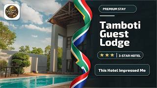 Tamboti Guest Lodge - This Hotel Impressed Me | Pretoria, South Africa🛎️
