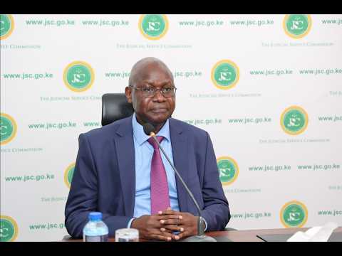 Patrick Blasius Owiny interview for the position of Judge of the Environment and Land Court.